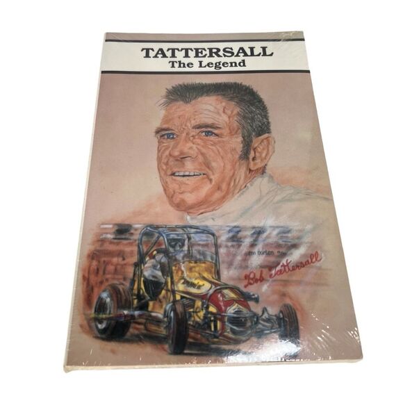 New Tattersall the Legend Book Racing Legend Bob Tattersall by Ed Watson - Picture 1 of 5